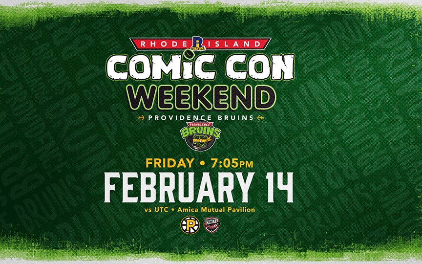 Providence Bruins • RI Comic Con Weekend