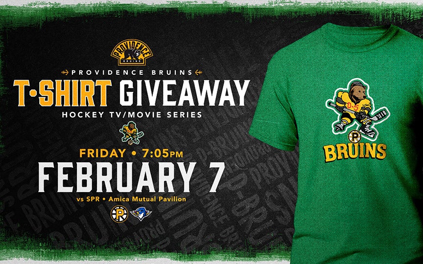 Providence Bruins • Giveaway: Hockey TV/Movie T-Shirt