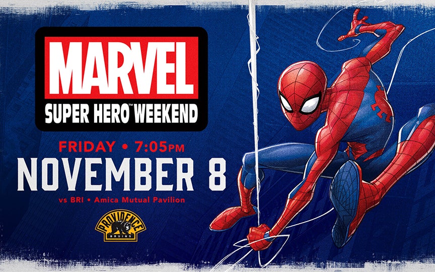 Providence Bruins • Marvel Super Hero™ Weekend