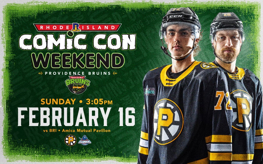 More Info for Providence Bruins • RI Comic Con Weekend