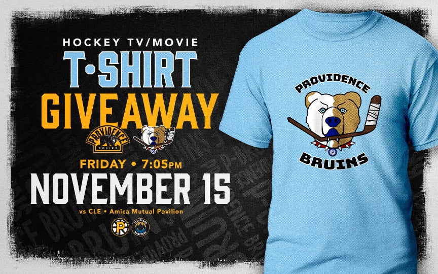 More Info for Providence Bruins • Giveaway: Hockey TV/Movie T-Shirt