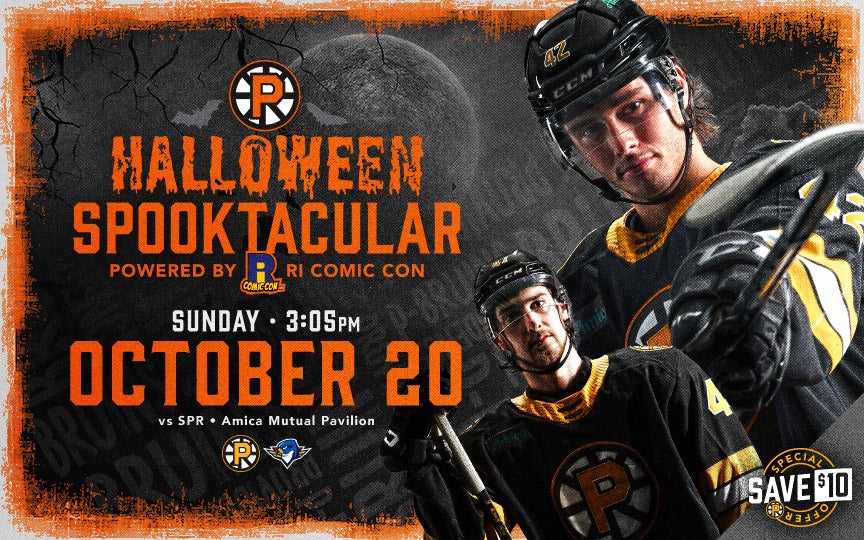 More Info for Providence Bruins • Halloween Spook-tacular