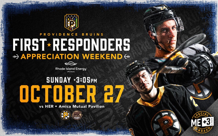 More Info for Providence Bruins • First Responders Appreciation