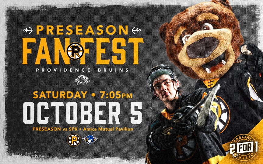 More Info for Providence Bruins • Preseason Fanfest & Game